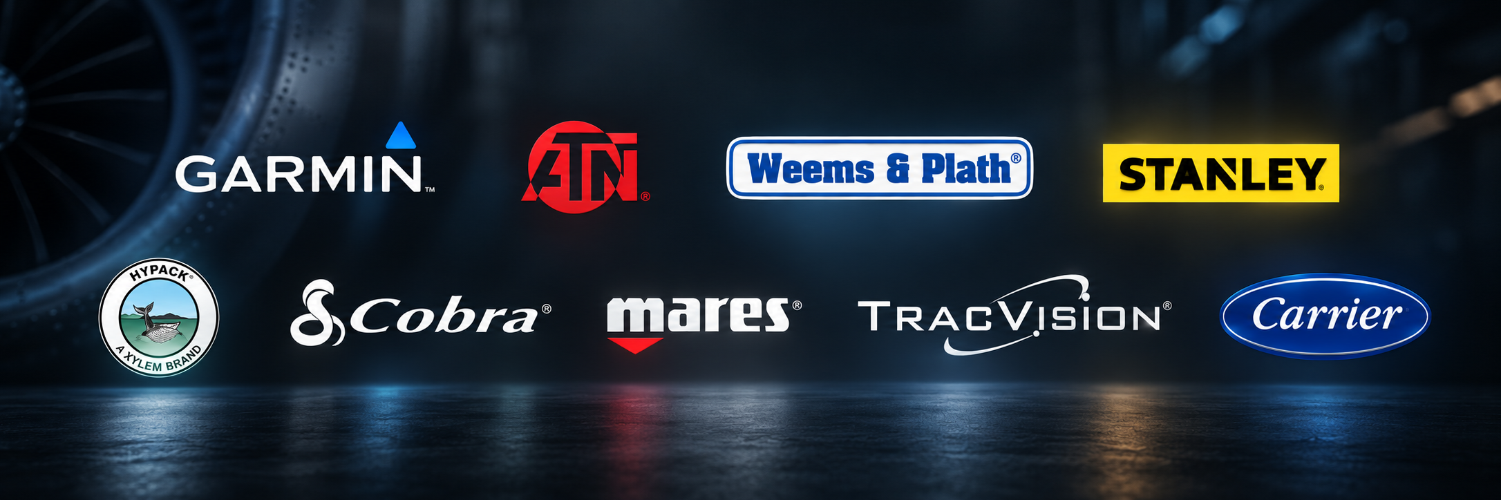 Industrial Partner Logos Banner